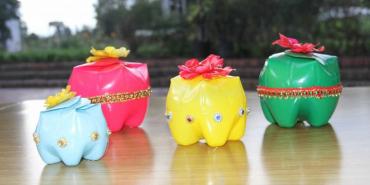 Así se hace un bello joyero con materiales reciclables 