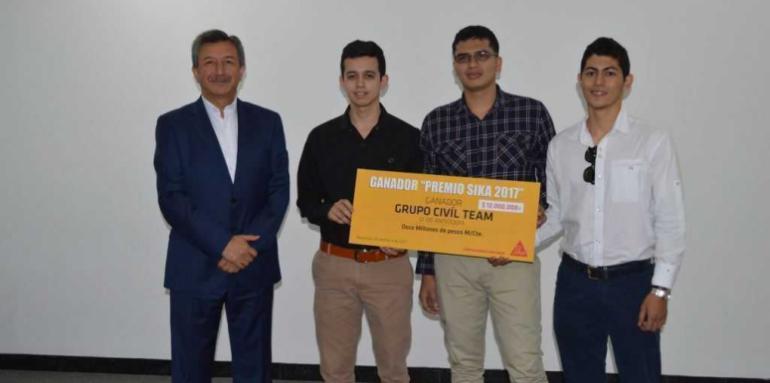 Sika premió a los mejores estudiantes de arquitectura