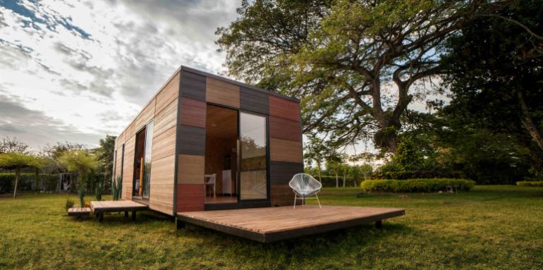 Casas portátiles y sostenibles se fabrican en Colombia